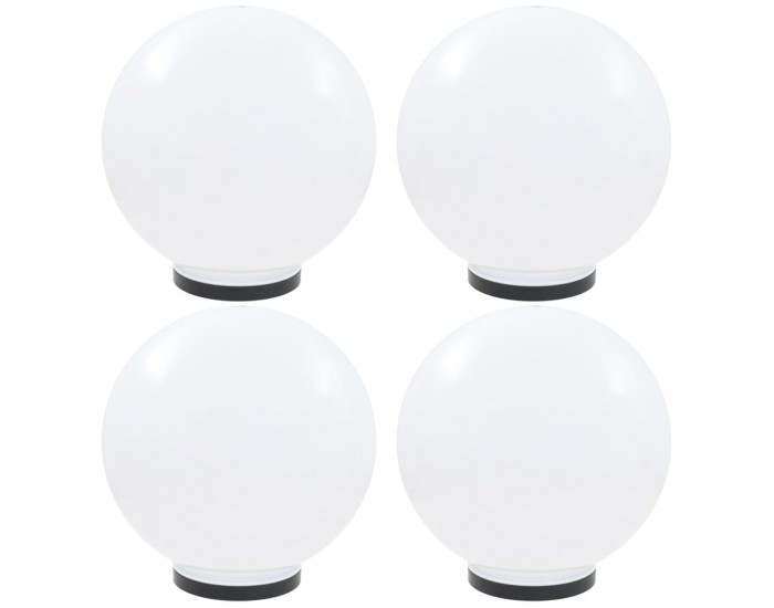 Sonata Градински сфери за LED лампи, 4 бр, 40 см, PMMA -