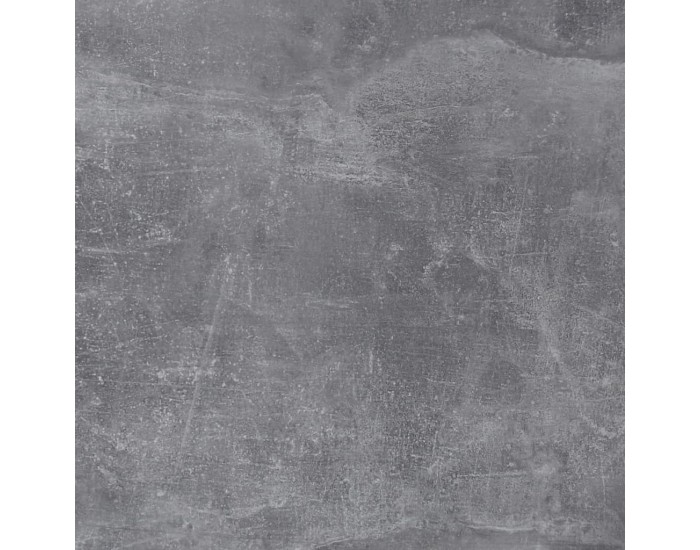 FMD Бюро със странични рафтове, 117x73x75 см, бетонен цвят