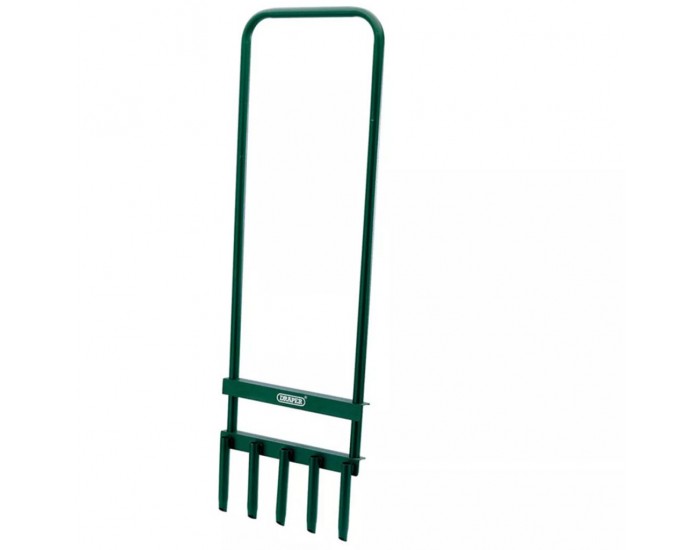 Draper Tools Аератор за тревни площи, 29x93 см, зелен, 30565