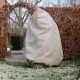 Nature Зимно поларено покривало с цип, 70 гр/м², бежово, 2x2,5 м