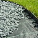 Nature Градинска бордюрна лента и заземителни клинове, черна