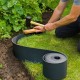 Nature Градинска бордюрна лента, 0,15x10 м, черна
