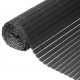 Nature Двустранен градински параван, PVC, 1x3 м, антрацит