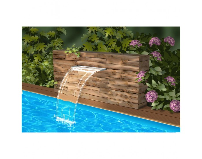 Ubbink Водопад Niagara, LED, 30 см, прозрачен, 7504608