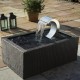 Водопад Ubbink от неръждаема стомана в комплект с LED светлини