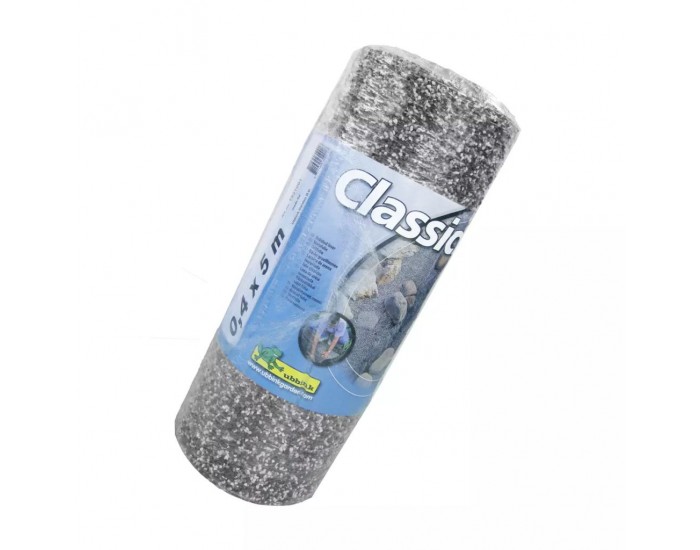 Ubbink Каменна облицовка за езерце "Classic", 5x0,4 м, сива, 1331001