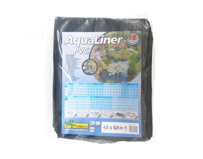 Ubbink Настилка за дворно езерце AquaLiner, PVC, 6x4 м, 1061252