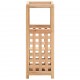 Sonata Дървена поставка за чадъри, орех масив, 18x18x50 см