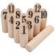 Sonata Комплект на играта Kubb, дърво