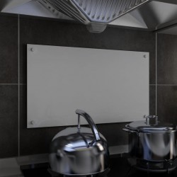 Sonata Кухненски гръб, бял, 70х40 см, закалено стъкло - Accesorii de bucătărie
