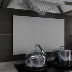 Sonata Кухненски гръб, бял, 80х50 см, закалено стъкло - Accesorii de bucătărie