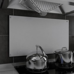 Sonata Кухненски гръб, бял, 90х50 см, закалено стъкло - Accesorii de bucătărie