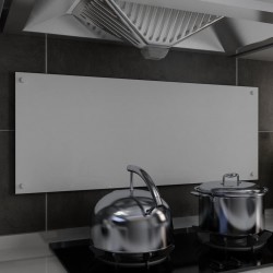 Sonata Кухненски гръб, бял, 100x40 см, закалено стъкло - Accesorii de bucătărie