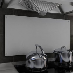 Sonata Кухненски гръб, бял, 100х50 см, закалено стъкло - Accesorii de bucătărie