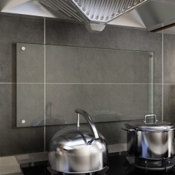 Sonata Кухненски гръб, прозрачен, 80x40 см, закалено стъкло - Accesorii de bucătărie