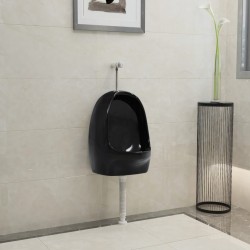 Sonata Окачен писоар с промивен кран, керамика, черен - Produse pentru baie și WC
