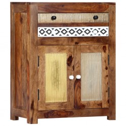 Sonata Страничен шкаф, 60x30x75 см, шишамово дърво масив - Corpuri, vitrine, biblioteci modulare