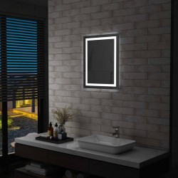 Sonata LED огледало за баня със сензор за допир, 50x60 см - Comparare produse