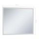 Sonata LED стенно огледало за баня със сензор за допир, 80x60 см