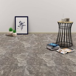 Sonata Самозалепващи подови дъски от PVC, 5,11 м², черен мрамор - Covoare și pardoseli