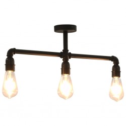 Sonata Таванна лампа, черна, 3 x E27 крушки - Lustre de tavan