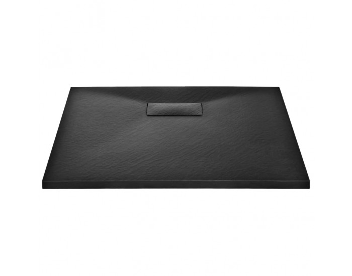 Sonata Душ корито, SMC, черно, 90x90 см