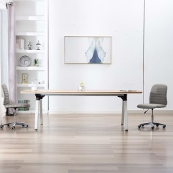 Sonata H Трапезни столове, 2 бр, светлосиви, текстил - Scaune de dining