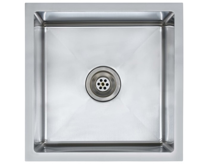 Sonata Chiuvetă de bucătărie lucrată manual, oțel inoxidabil