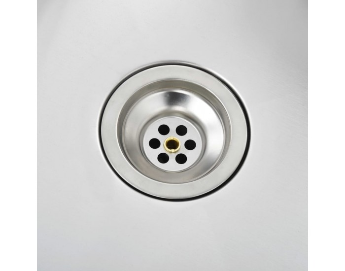Sonata Chiuvetă de bucătărie lucrată manual, oțel inoxidabil
