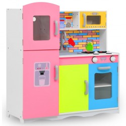 Sonata Детска кухня за игра, МДФ, 80x30x85 см, многоцветна - Corturi și distracție