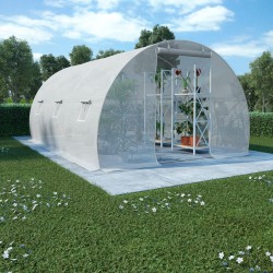 Sonata Оранжерия със стоманена основа 13,5м² 450x300x200 см - Construcții de exterior