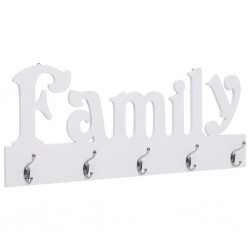 Sonata Стенна закачалка за палта FAMILY, 74x29,5 см - Cuiere