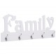 Sonata Стенна закачалка за палта FAMILY, 74x29,5 см