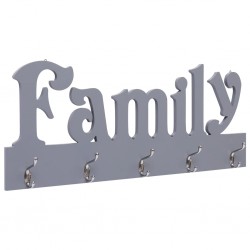 Sonata Стенна закачалка за палта FAMILY, 74x29,5 см - Cuiere