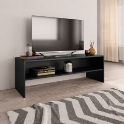 Sonata ТВ шкаф, черен, 120x40x40 см, ПДЧ - Comode TV