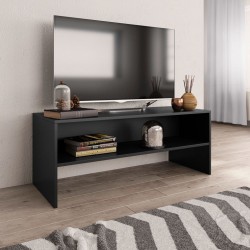 Sonata ТВ шкаф, черен, 100x40x40 см, ПДЧ - Comode TV