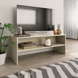 Sonata ТВ шкаф, дъб сонома, 100x40x40 см, ПДЧ - Comode TV