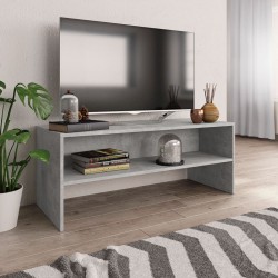 Sonata ТВ шкаф, бетонно сив, 100x40x40 см, ПДЧ - Comode TV