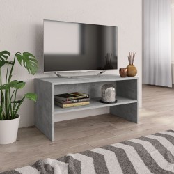 Sonata ТВ шкаф, бетонно сив, 80x40x40 см, ПДЧ - Comode TV