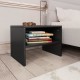 Sonata Noptiere, 2 buc., negru, 40x30x30 cm, lemn prelucrat