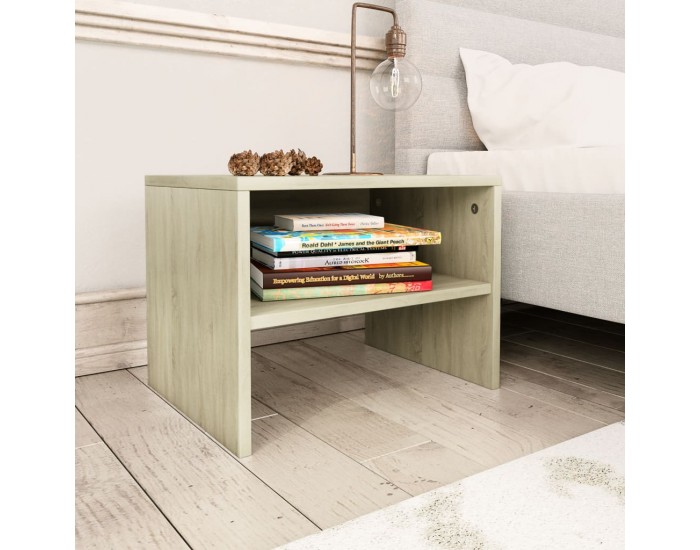 Sonata Noptiere, 2 buc., stejar sonoma, 40x30x30 cm, lemn prelucrat