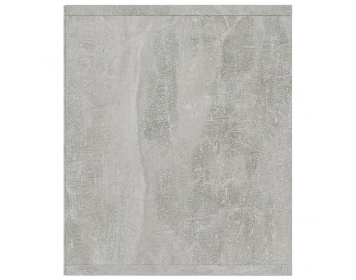 Sonata Библиотека/ТВ шкаф, бетонно сива, 143x30x36 см