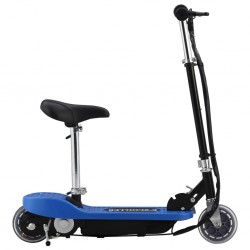 Sonata Електрически скутер със седалка, 120 W, син - Vehicule pentru copii
