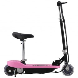 Sonata Електрически скутер със седалка, 120 W, розов - Vehicule pentru copii