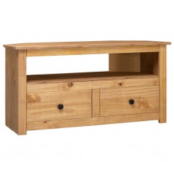 Sonata Ъглов ТВ шкаф, 93x55x49 см, бор масив, Panama Range - Comode TV