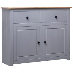 Sonata Бюфет, сив, 93x40x80 см, бор масив, Panama Range - Corpuri, vitrine, biblioteci modulare