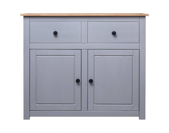 Sonata Бюфет, сив, 93x40x80 см, бор масив, Panama Range