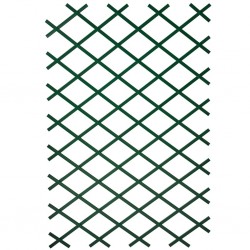 Nature 2 бр градински решетки за цветя, 100x200 см, PVC, зелени - Sonata H