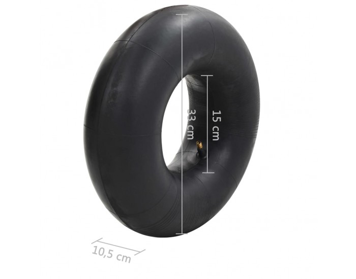 Sonata Външни и вътрешни гуми за количка, 4 бр, 15x6,00-6 4PR, каучук