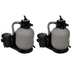 Sonata Пясъчни филтърни помпи, 2 бр, 600 W, 17000 л/ч - Piscine și spa
